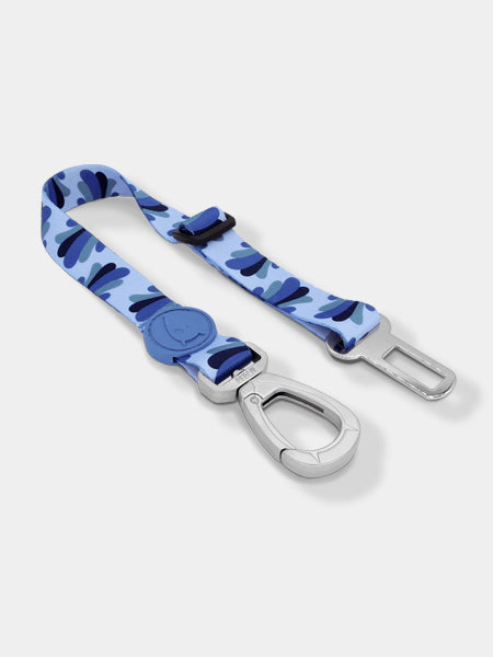 Morso-ceinture-de-securite-voiture-fleur-bleu