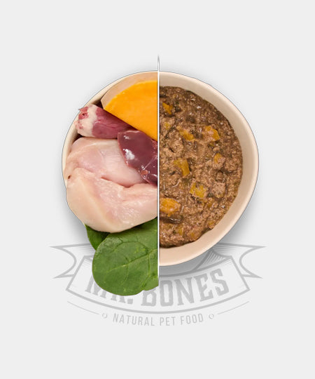 Mr-bones-patee-naturelle-pour-chien-Home-cooked-poulet