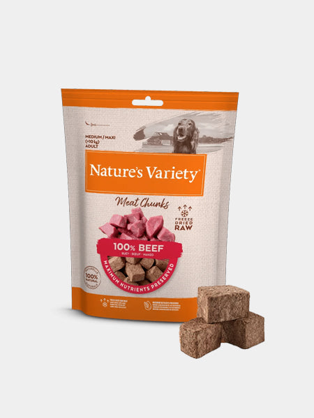       Natures-variety-friandises-lyophilisee-pour-chien-chiot-chunks-boeuf