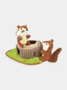       Pet-play-jouet-fouille-peluche-chien-Forest-Friends-Woodland-Creatures-ecureuil