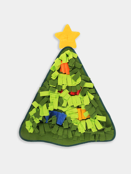 Jouets Pour Chien De Noël - Lot De 2 Peluches Avec Sifflet Et Papier Froissant - Résistants