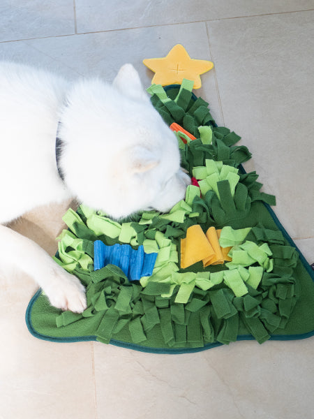         Pet-play-jouet-interactif-tapis-de-fouille-chien-chiot-sapin-noel