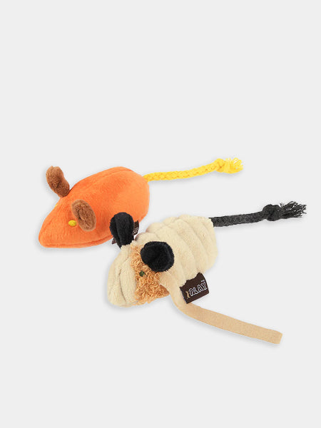 Pet-play-jouet-peluche-chat-Feline-Frenzy-Halloween-Cat-Toy-Collection-Menacing-Mice