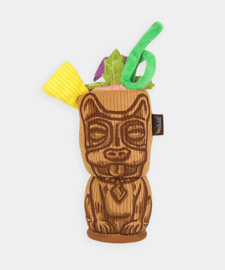     Pet-play-jouet-peluche-chien-Barktender-Tiki-Time