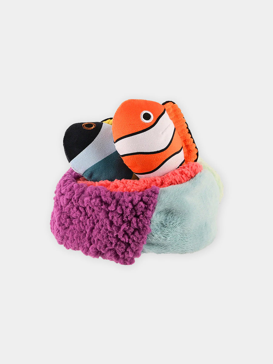 Pet-play-jouet-peluche-chien-Ocean-Buddies-corail