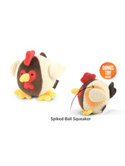 Pet-play-jouet-peluche-chien-balle-a-picot-Barnyard-Buddies-dinde
