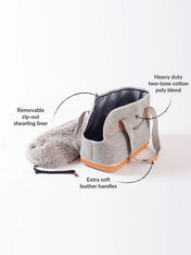 Pet-play-sac-de-transport-chien-LeftPine-pet-P.L.A.Y.-Deluxe-Dog-Carrier-gris