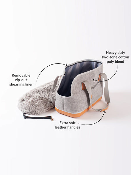 Pet-play-sac-de-transport-chien-LeftPine-pet-P.L.A.Y.-Deluxe-Dog-Carrier-gris