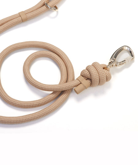 Pups-Bubs-laisse-en-corde-pour-chien-resistante-design-Rover-beige