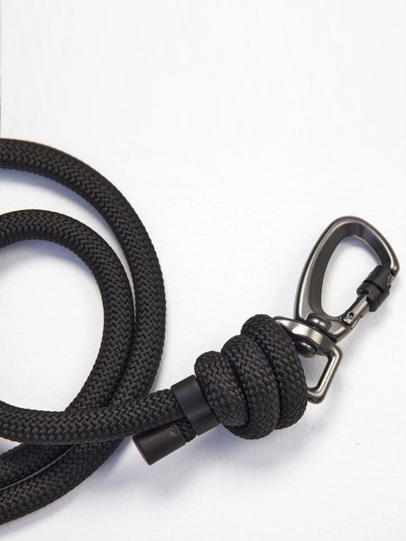 Pups-Bubs-laisse-en-corde-pour-chien-resistante-design-Rover-noir