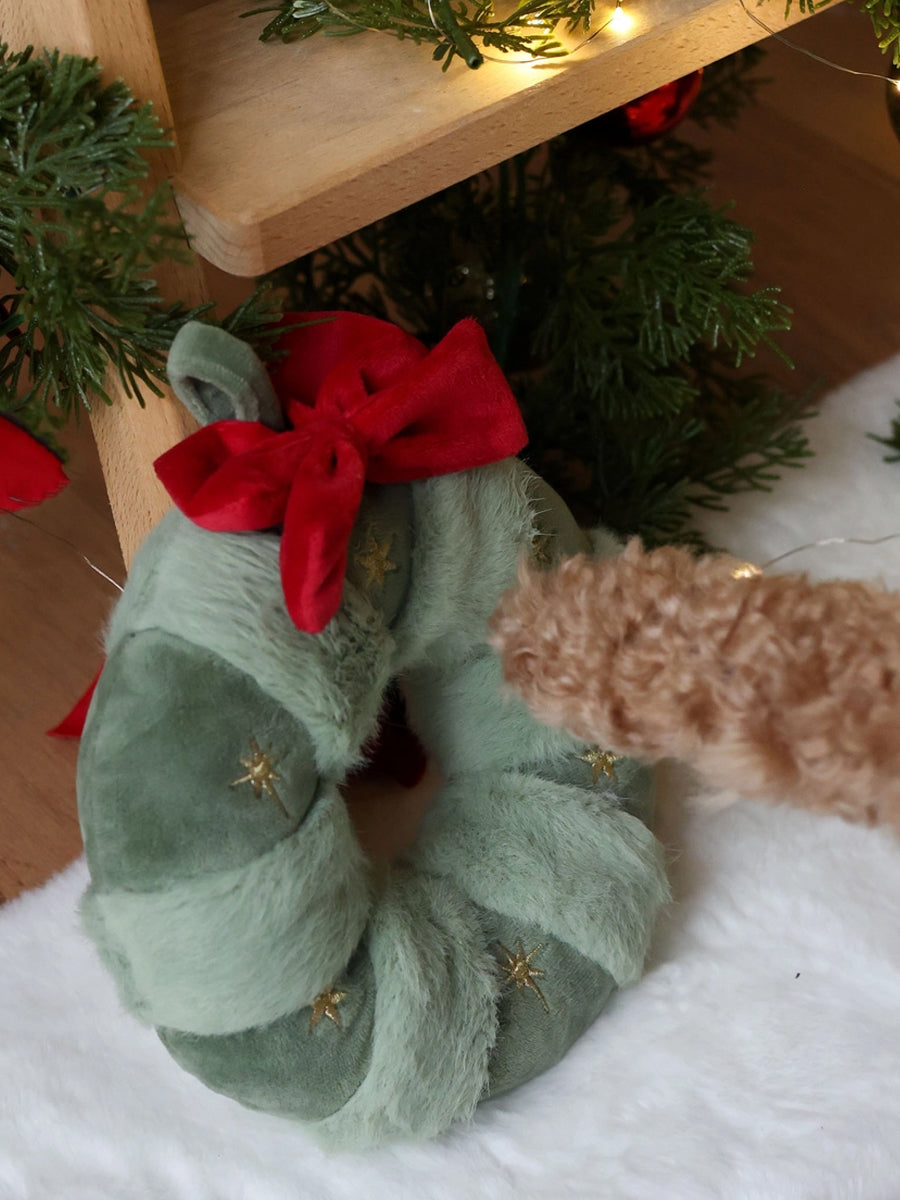 Pups-Bubs-peluche-de-fouille-pour-chien-couronne-noel