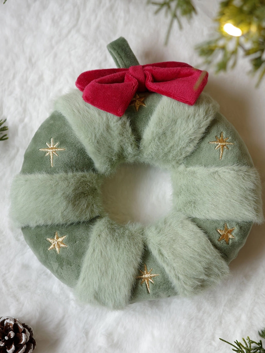 Pups-Bubs-peluche-de-fouille-pour-chien-couronne-noel