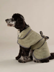 Scruffs-peignoir-pour-chien-vert-Dog-Drying-Coat