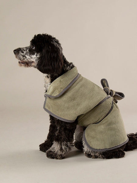 Scruffs-peignoir-pour-chien-vert-Dog-Drying-Coat