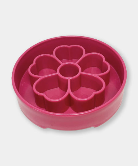 SodaPup-gamelle-interactif-pour-chien-chiot-flower-rose