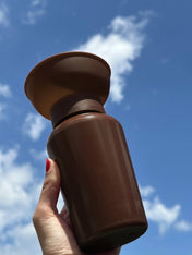 Springer-bouteille-Flip-Dog-portable-voyage-chien-marron