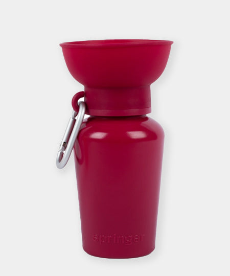 Springer-bouteille-portable-voyage-chien-flip-mure