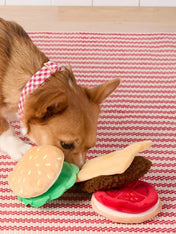 The-Foggy-Dog-peluche-fouille-balle-pour-chien-hamburger