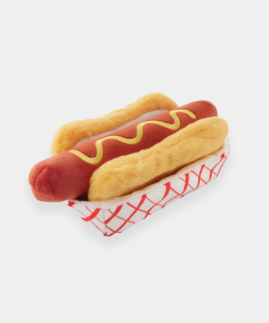 The-Foggy-Dog-peluche-fouille-balle-pour-chien-hotdog