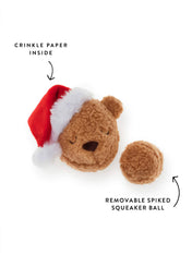 The-Foggy-Dog-peluche-fouille-balle-pour-chien-ourson-noel