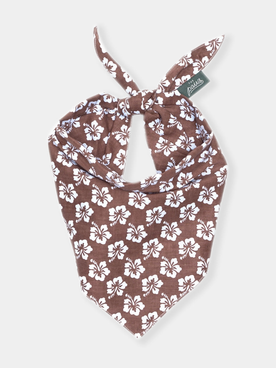 The-Paws-bandana-pour-chien-Bali-Hibiscus