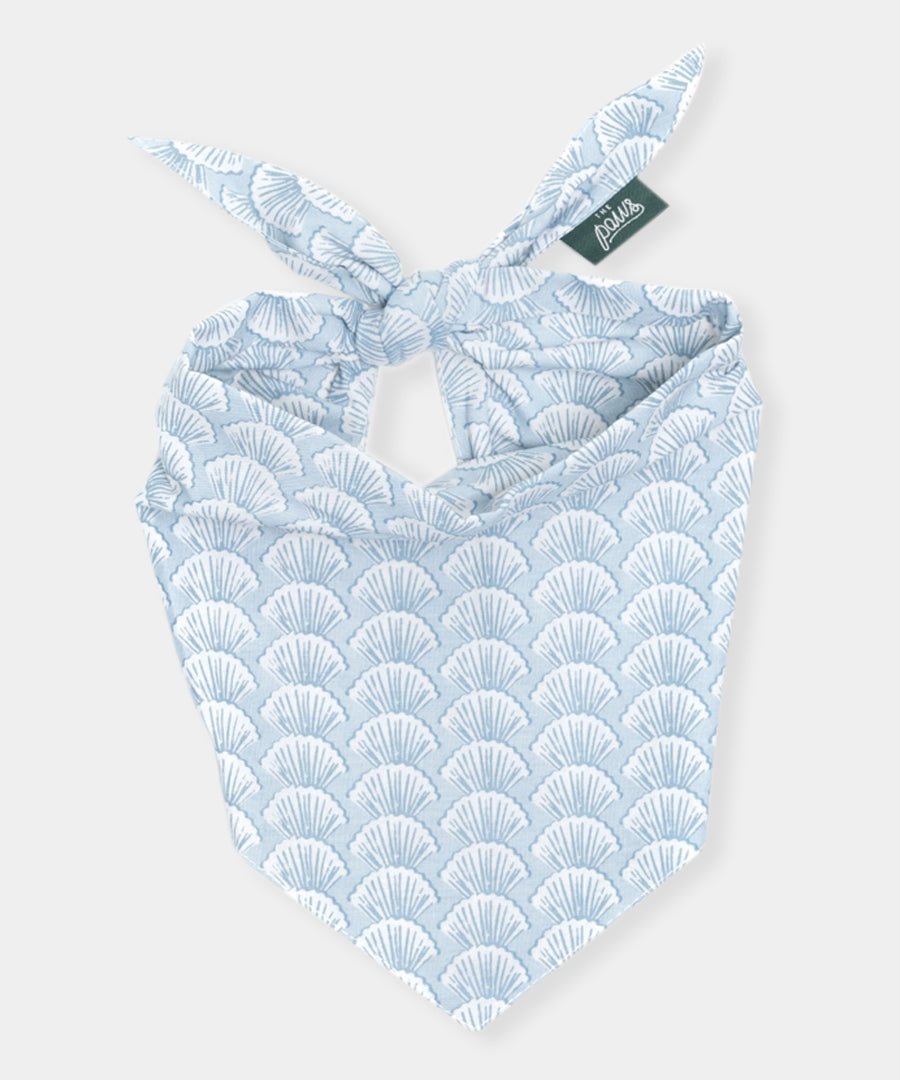 The-Paws-bandana-pour-chien-Coast-Seashell