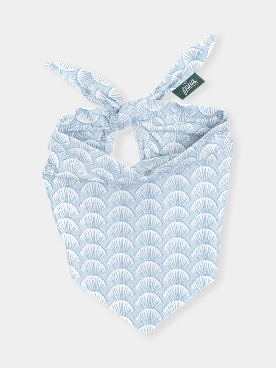 The-Paws-bandana-pour-chien-Coast-Seashell