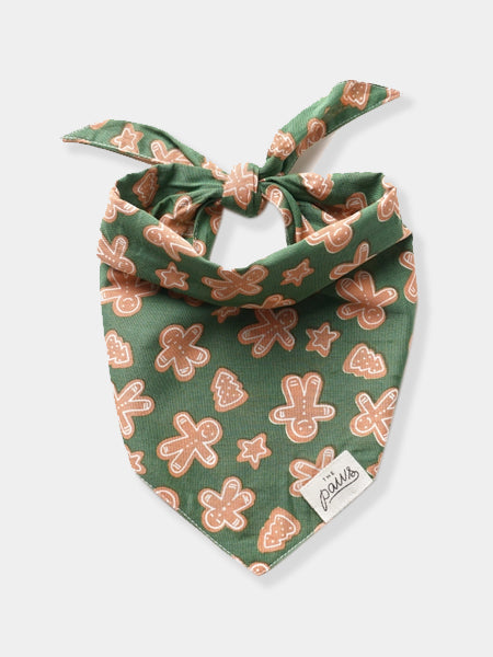 Bandana D'automne Pour Chien - Motif Feuilles - Fermeture Bouton Pression - Taille Moyenne (16-40 Kg) - 4