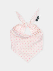 The-Paws-bandana-pour-chien-Polka-Dot-rose