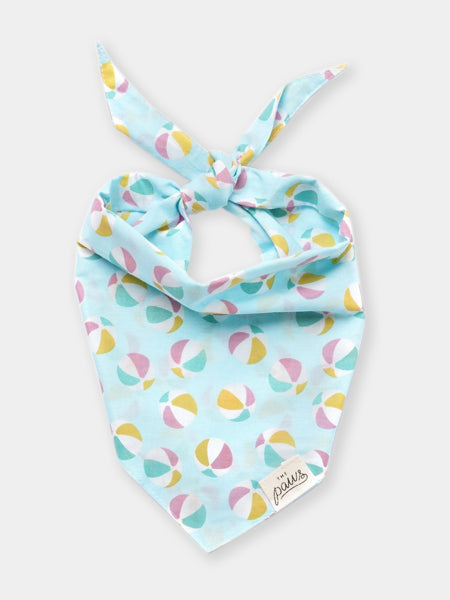 The-Paws-bandana-pour-chien-ballon-plage