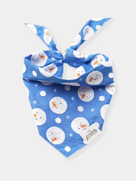     The-Paws-bandana-pour-chien-bonhomme-de-neige-Chilly