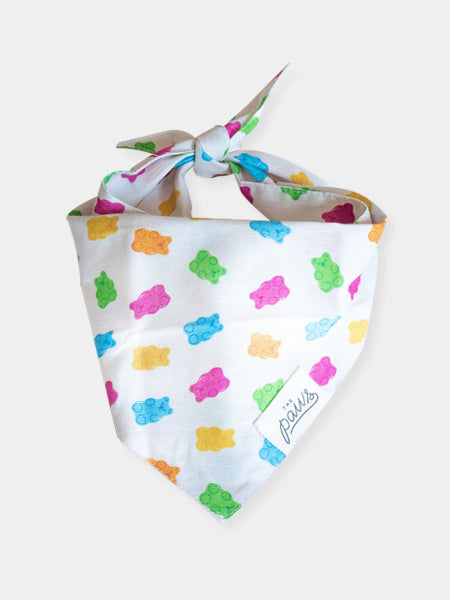     The-Paws-bandana-pour-chien-gummi