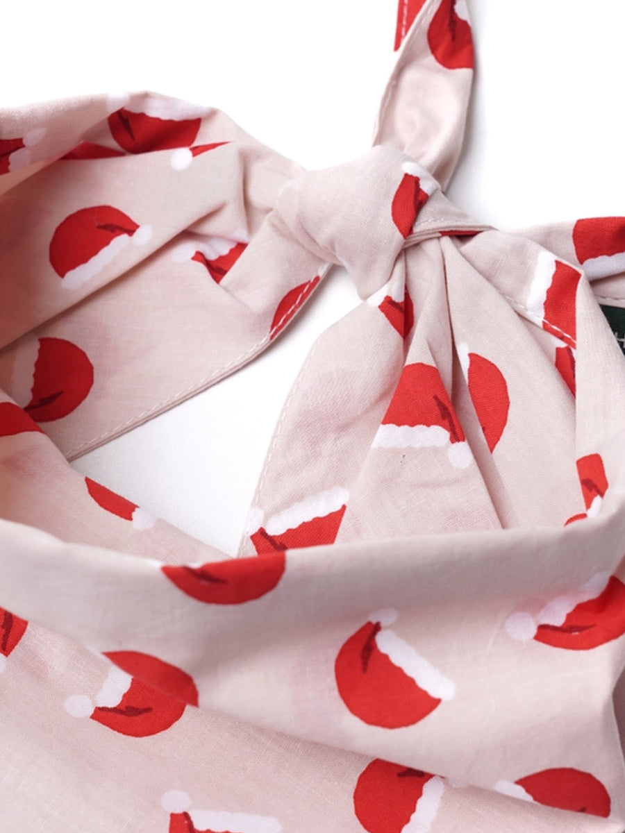 The-Paws-bandana-pour-chien-jolly-chapeau-noel