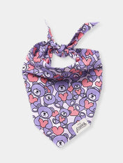 The-Paws-bandana-pour-chien-ours-violet-Cuddle