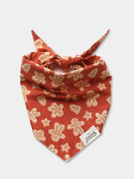       The-Paws-bandana-pour-chien-pain-epice-spice