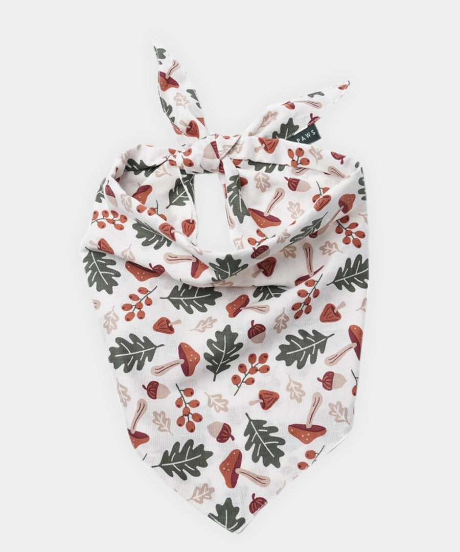 The-Paws-bandana-pour-chien-woodland