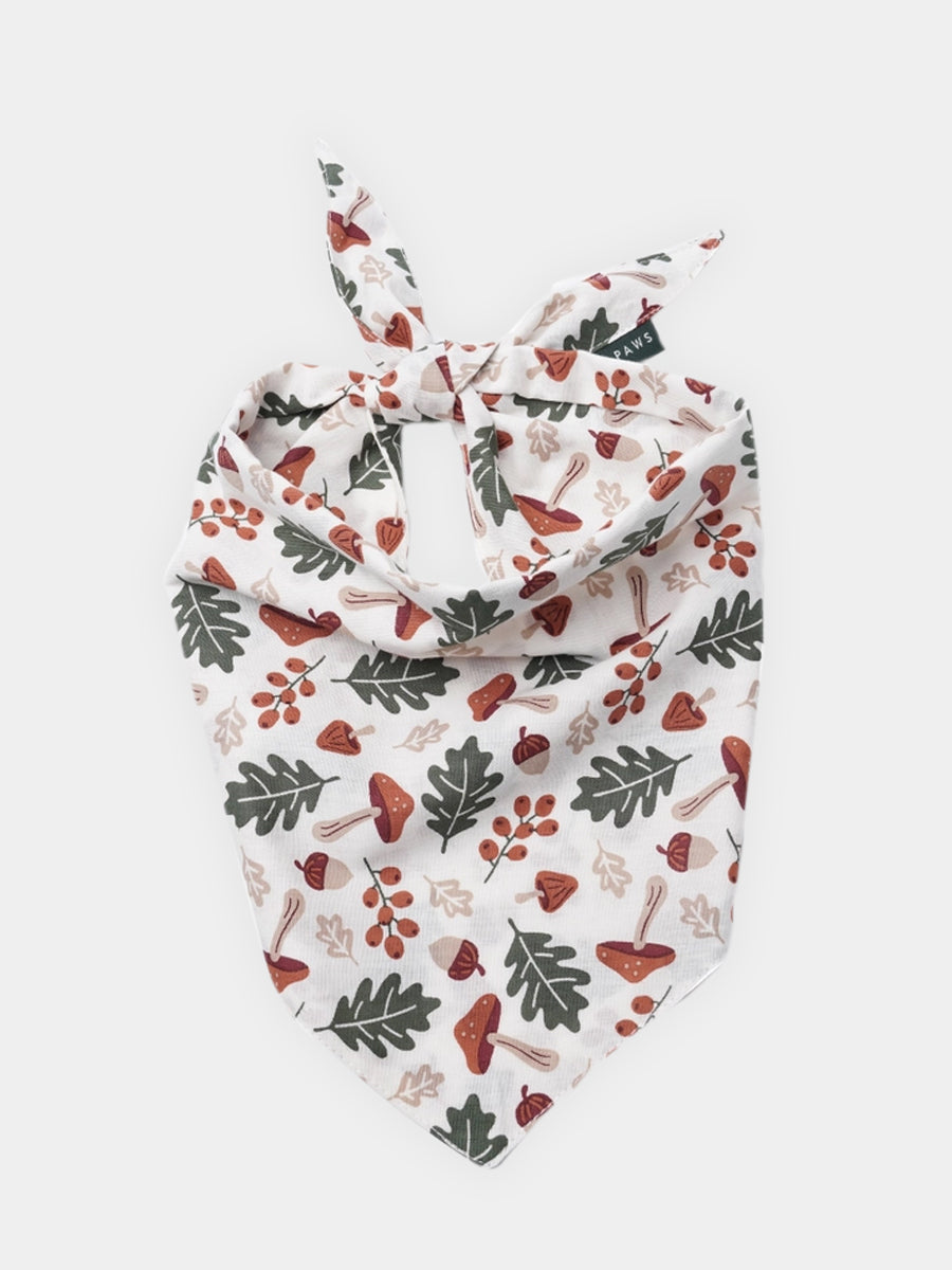 The-Paws-bandana-pour-chien-woodland