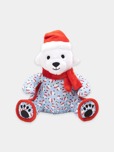       The-Worthy-Dog-peluche-chien-ours-polaire-noel