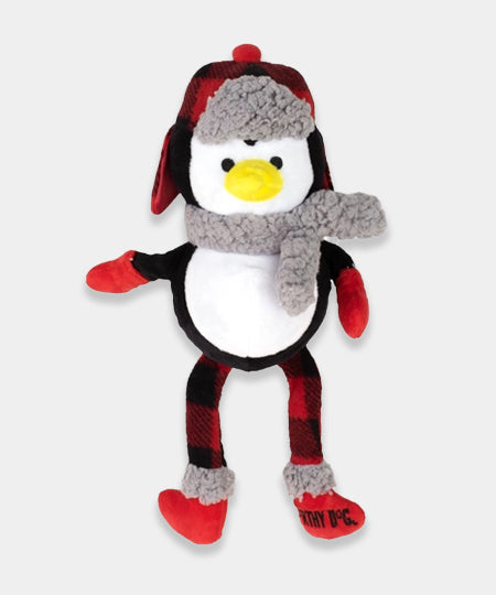       The-Worthy-Dog-peluche-resitante-pour-chien-pingouin-buffalo