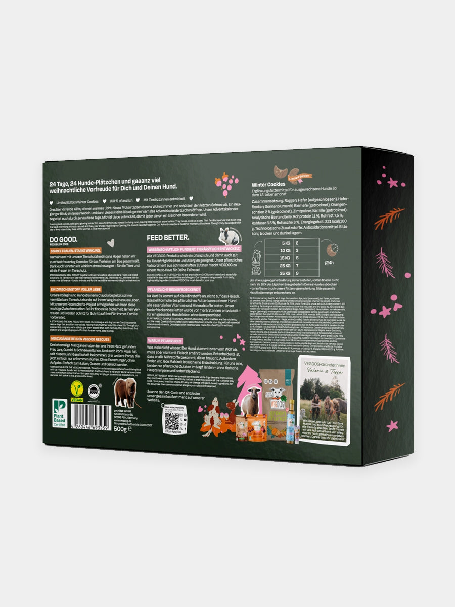 Vegdog-friandises-vegan-chien-calendrier-avent-noel-chien