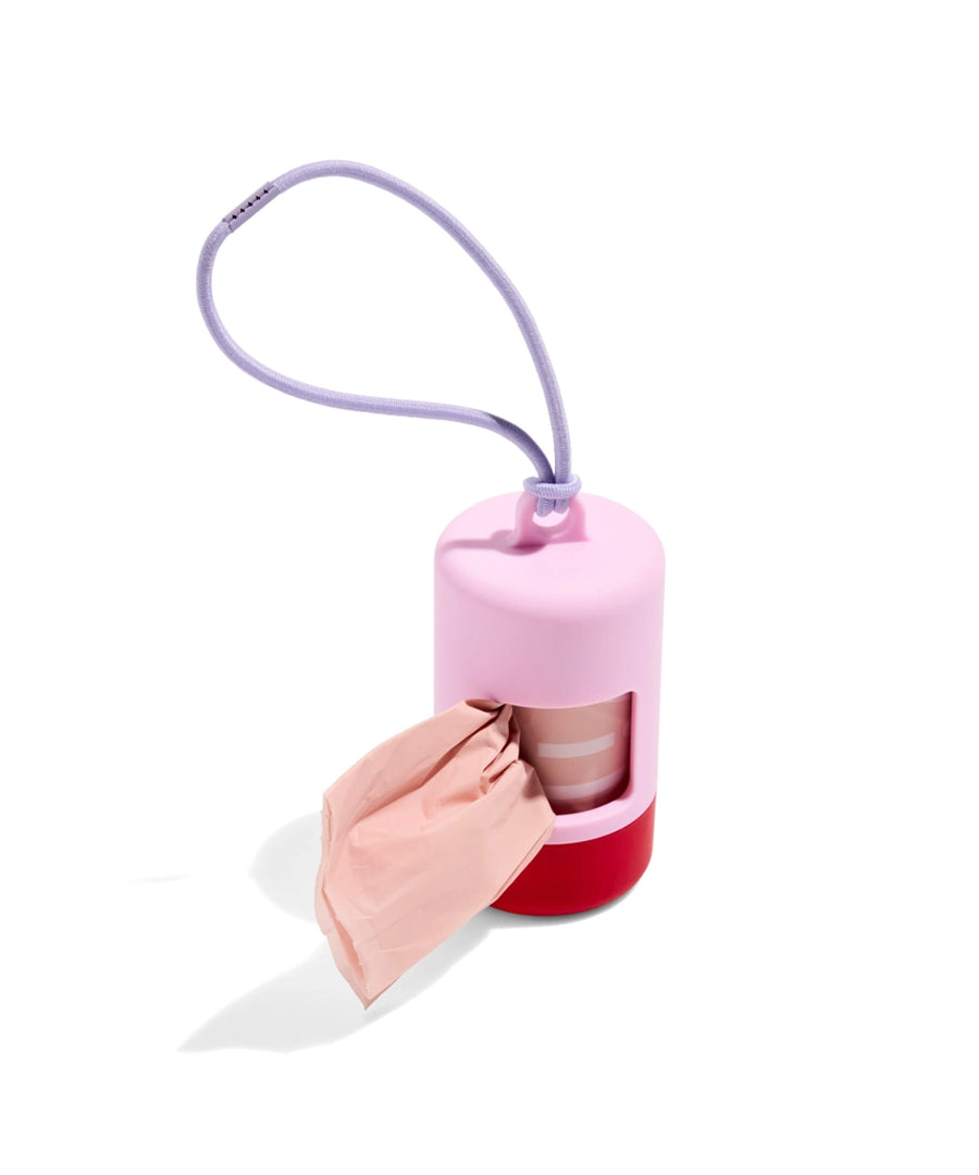 Wild-one-accessoire-chien-design-porte-sac-a-dejection-Bubblegum-Colorblock