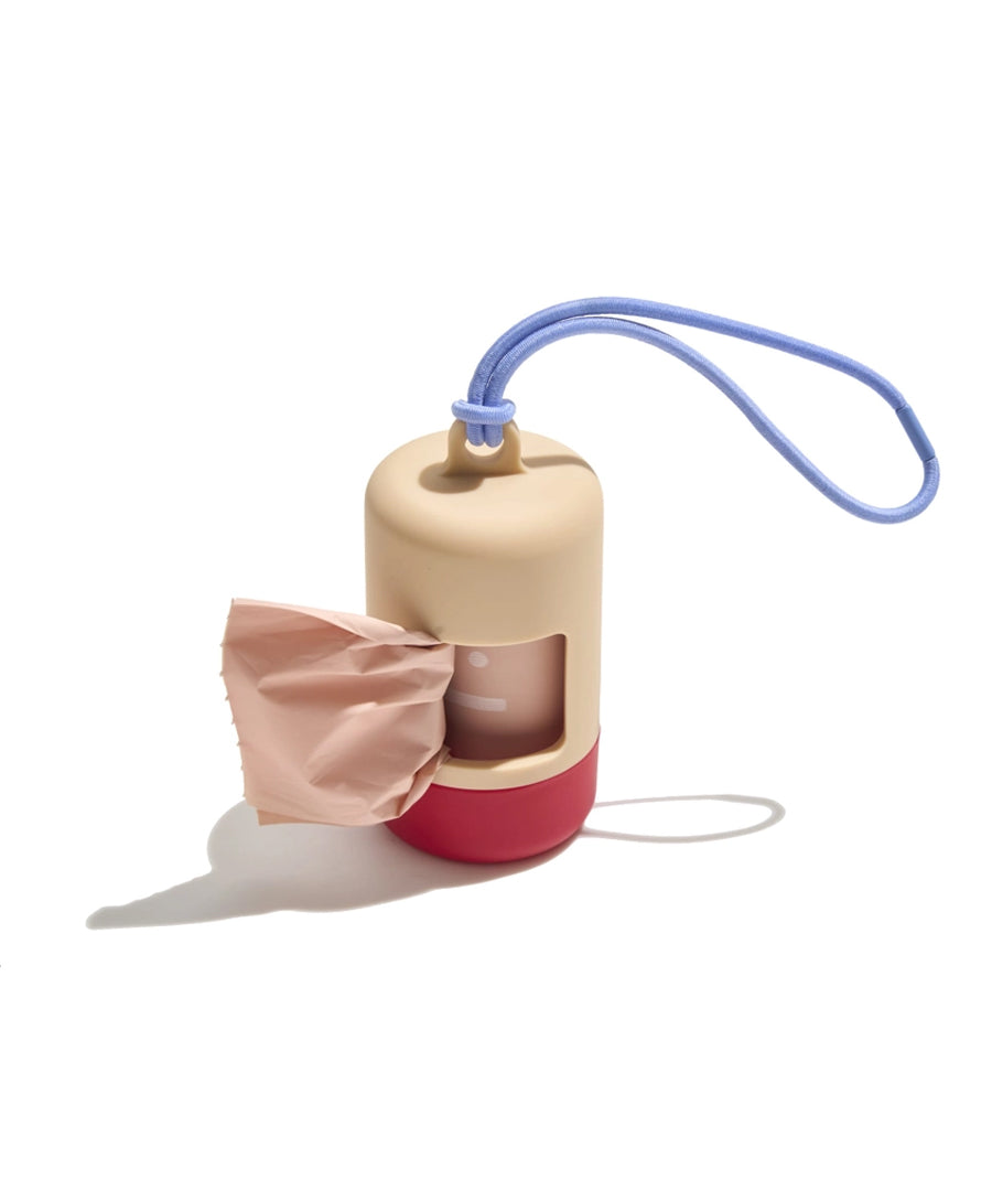 Wild-one-accessoire-chien-design-porte-sac-a-dejection-tan-Colorblock