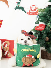       bite-me-jouet-puzzle-peluche-pour-chien-livre-noel