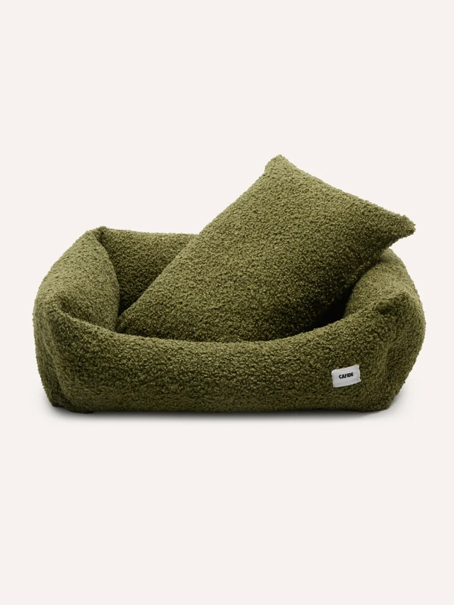 cafide-panier-pour-chien-premium-Snozy-bouclette-verte