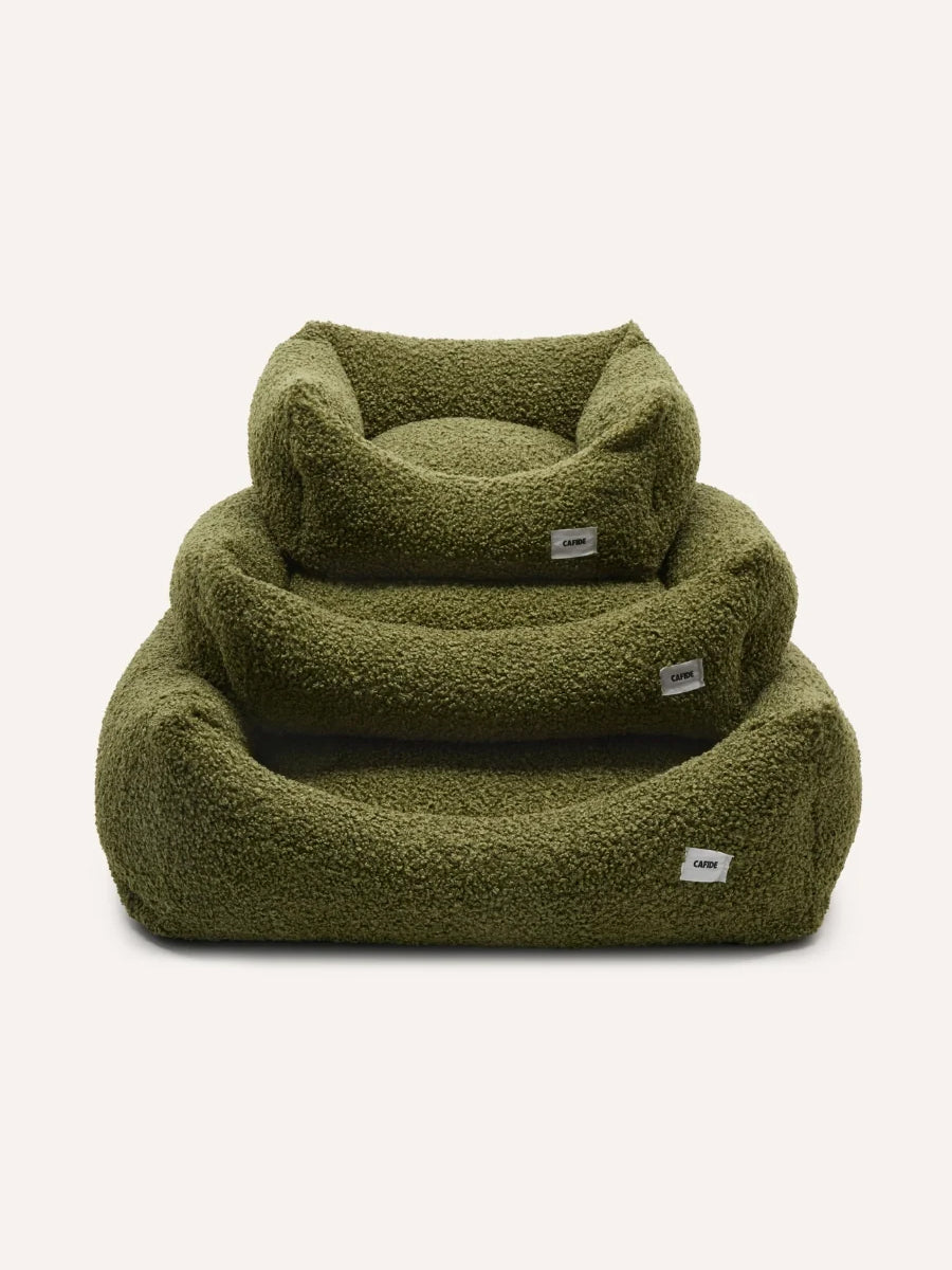 cafide-panier-pour-chien-premium-Snozy-bouclette-verte