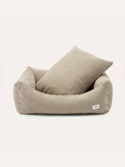 cafide-panier-pour-chien-premium-Snozy-velours-cotele-beige