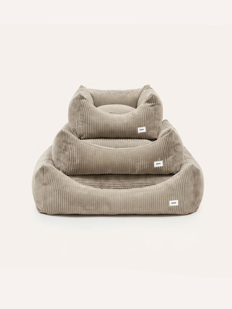 cafide-panier-pour-chien-premium-Snozy-velours-cotele-beige