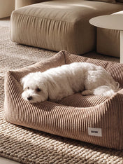 cafide-panier-pour-chien-premium-Snozy-velours-cotele-mocca