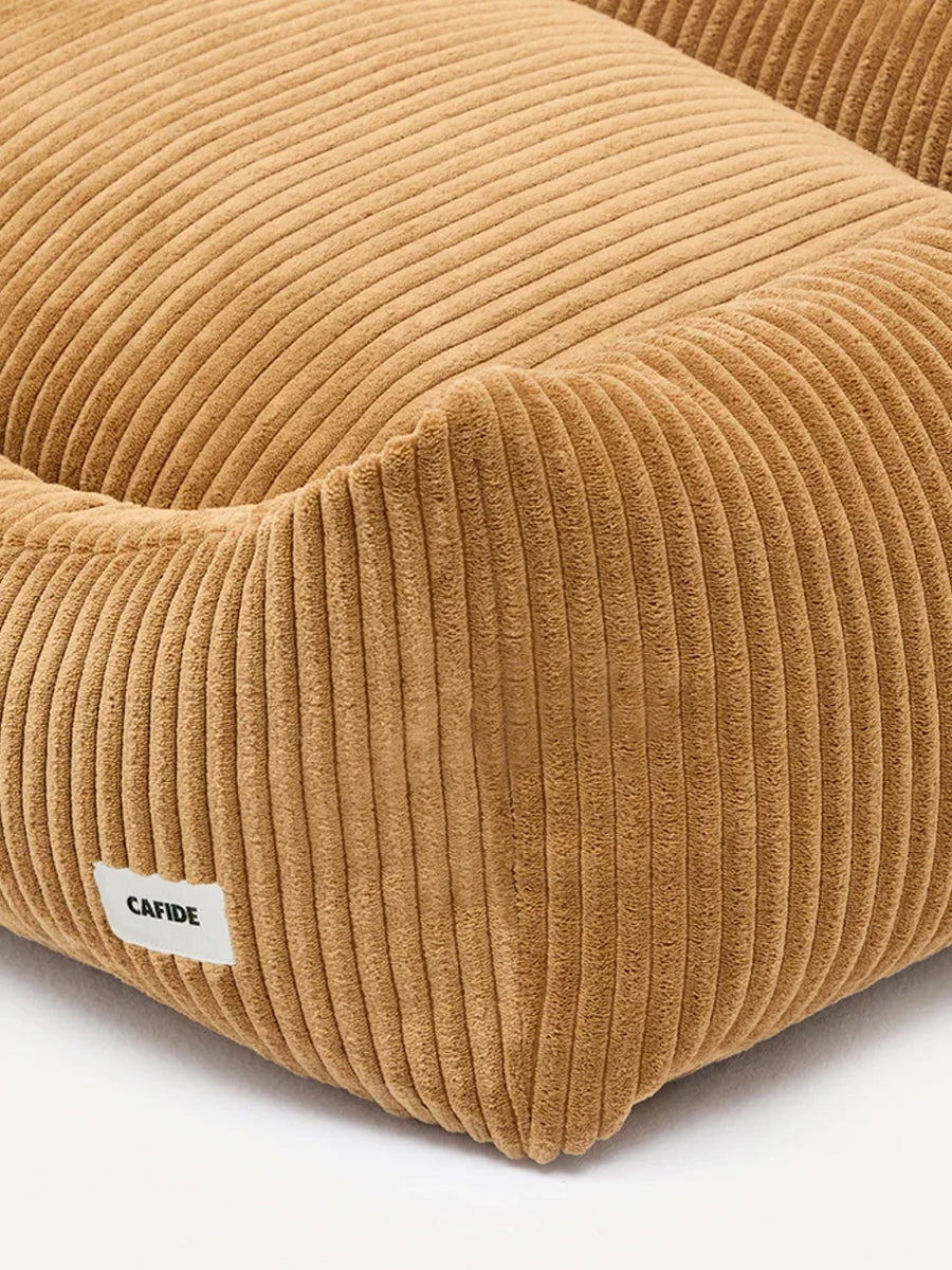 cafide-panier-pour-chien-premium-Snozy-velours-cotele-moutarde