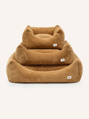 cafide-panier-pour-chien-premium-Snozy-velours-cotele-moutarde
